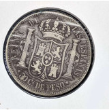 España - 50 Céntimos de Peso de 1868 Isabel II