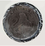 España - 10 céntimos 1870 OM Barcelona (Resello)