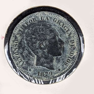 España - 10 Céntimos OM 1879 Alfonso XII