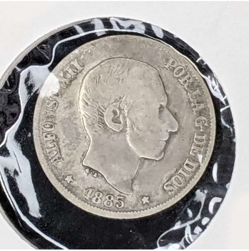 España - 10 Centavos 1885 Alfonso XII