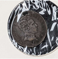España - 2 Céntimo 1904 *04 Alfonso XIII SM V (Agujero)