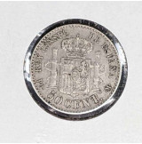 España - 50 Céntimos 1892 *92 (Plata)