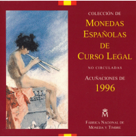 España - Monedas Españolas de Curso Legal 1996