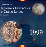 España - Monedas Españolas de Curso Legal 1999