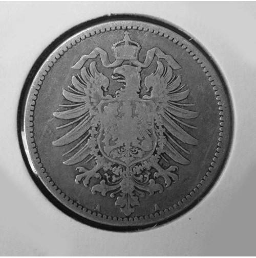 Alemania (Imperio Alemán) - 1 Marco de plata de 1877 A 