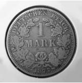 Alemania (Imperio Alemán) - 1 Marco de plata de 1877 A 