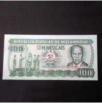 Mozambique - 100 Meticais de 1989 Sin Circular