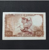 España - Billete de 100 Pesetas de 1965