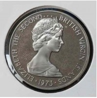 Islas Vírgenes - 50 céntimos de 1973