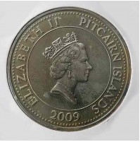 Pitcairn - 2 Dólares de 2009