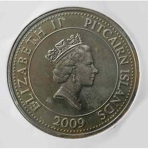 Pitcairn - 2 Dólares de 2009