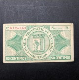 España - Lote de billetes locales de Badajoz de 1937