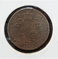 Bélgica - 2 Céntimos 1873 Leopoldo II