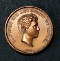 Medalla de Bronce de la Exposición de Industrias Nacionales de Madrid 1897-1898