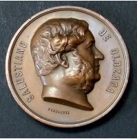 Medalla de Bronce de Salustiano de Olozaga de 1861