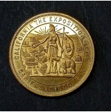 Medalla conmemorativa de la exposición de terminación del Canal de Panamá San Francisco 1915