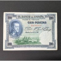 España - Billete de 100 pesetas de 1925