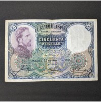 España - Billete de 50 pesetas de 1931