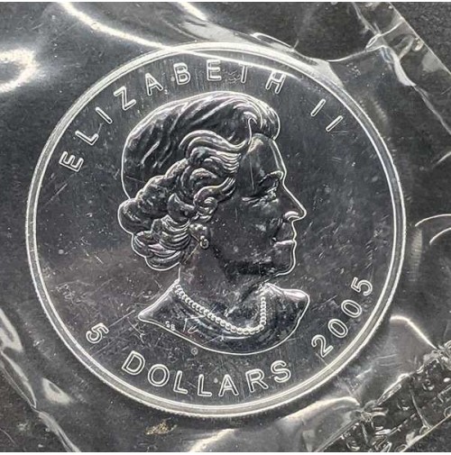 Canadá - 5 Dólares de Plata 2005