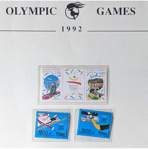 Lote de Sellos  Juegos Olímpicos 1992