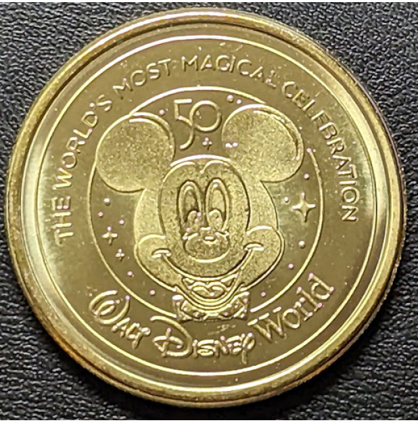 Disney World - Medalla Oficial 50 Aniversario (Winnie the Pooh)