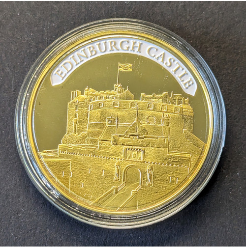 Medalla del Castillo de Edimburgo (Escocia)