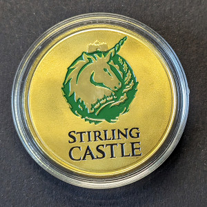 Medalla del Castillo de Stirling (Escocia)