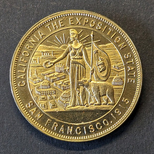 Medalla  Exposición de California  1915