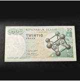 Bélgica - Billete de 20 Francos 1964