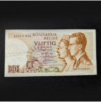 Bélgica - Billete de 50 Francos 1966