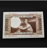 España - Billete de 100 pesetas de 1953