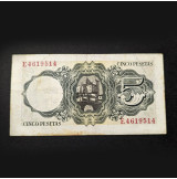 España - Billete de 5 Pesetas de 1951