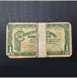 España - Lote de Billetes de Pozoblanco de 1937