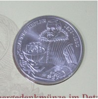 Austria - 10 euros 2002 plata - Johannes Kepler