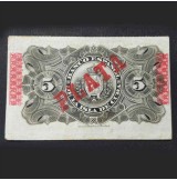 España - 5 Pesos de 1896 Isla de Cuba