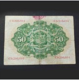 España - 50 Pesetas 1906 - Pareja de Billetes