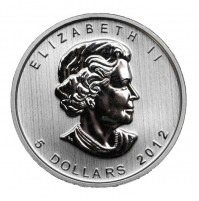 Canadá - 5  Dólares de Plata 2012  PROOF