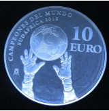 España - 10 euros 2010 - Campeones del Mundo de Fútbol Sudáfrica 2010