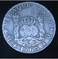 España - 8 Reales 1765 MF México