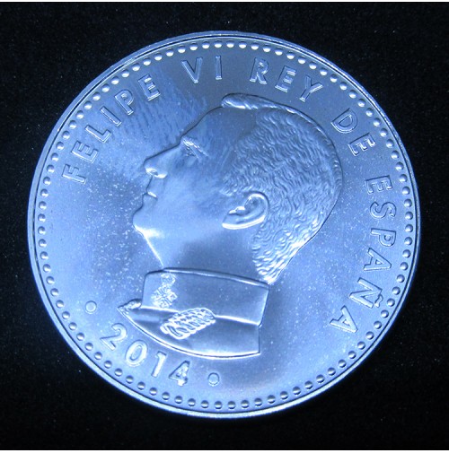 España - 30 euros 2014 - Felipe VI Rey de España - Plata