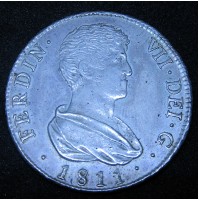 España - 4 Reales 1811 Fernando VII de Valencia - Plata