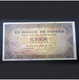 España - Pareja de Billetes de Burgos de 1938 (50 y 100 Pesetas)