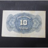 España - 10 Pesetas de 1938 Certificado de Plata