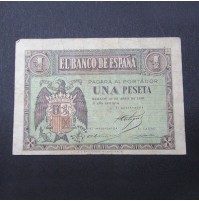 España - 1 Peseta 1938 (Burgos)