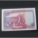 España - 25 Pesetas 1928 - Calderón de la Barca - Lote de 7 Billetes