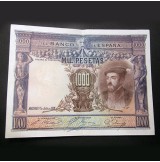 España - 1000 Pesetas 1925 - Tres Billetes consecutivos