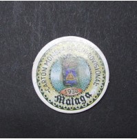 España - Serie de cartón moneda de Málaga 1936