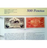 Historia de la peseta en Papel Moneda - ORO de 24K