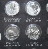 Set de 12 monedas con los Césares del Imperio Romano