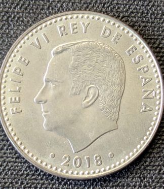 España 2018 - 30 euros - 50 aniversario de S.M. el Rey Felipe VI - Plata .925 (Escudo a color)